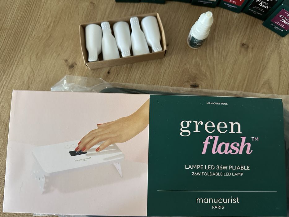 Комплект хибридни гел лакове Manucurist Green Flash