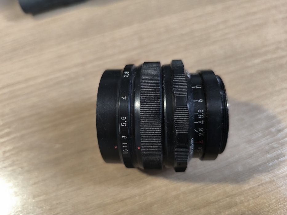 Объектив Мир 1В 37мм. 2.8 м42