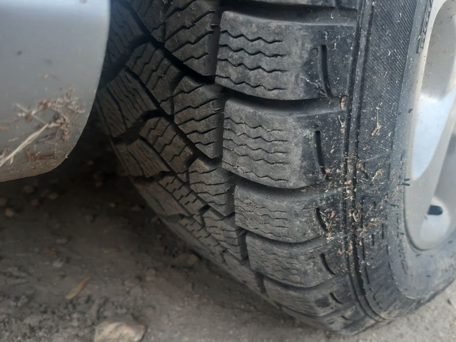 Jante + cauciucuri mercedes w203 c class w209 clk  iarna m+s