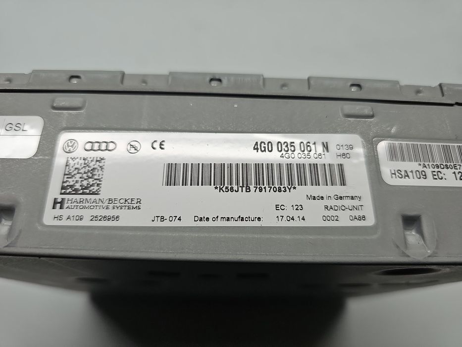 Unitate multimedia AUDI A4 (8K2, B8.5) [Fabr 2008-2015] 4G0035061N