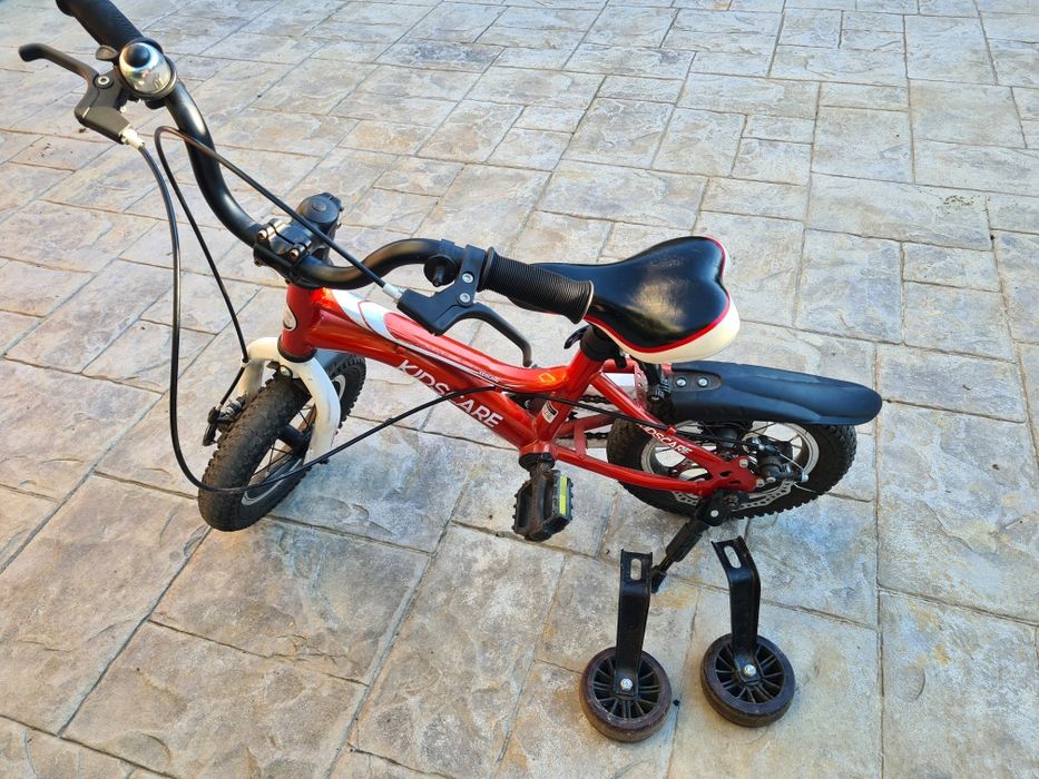Bicicletă copii Kidscare 12 inch – stare foarte bună + roți ajutătoare