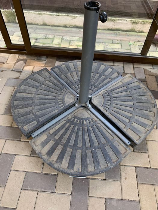 Suport pentru umbrelă de grădină și accesorii de blocare