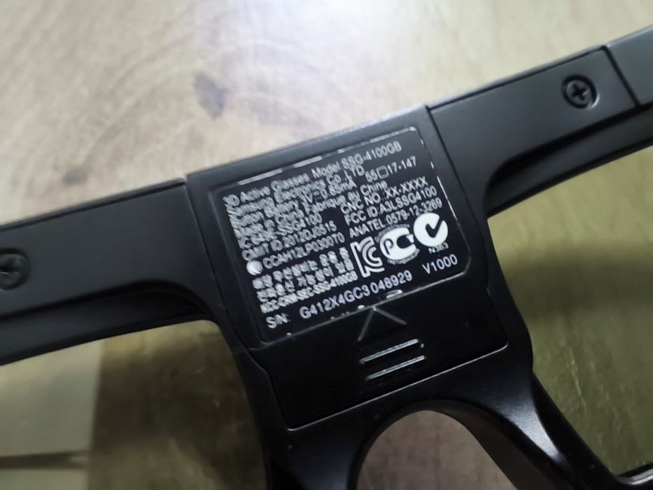 3D очки Samsung SSG-4100GB, 2 шт