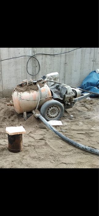 Агрегат для полусухой стяжки