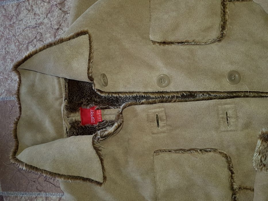 Бежово Дамско кожухче р-р М/Л