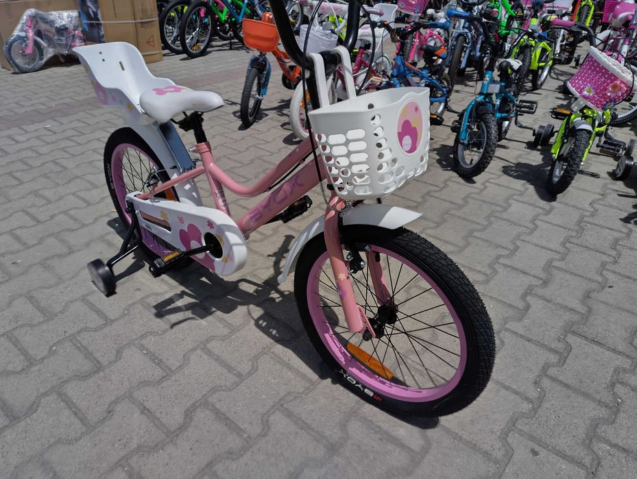 BYOX Велосипед 18" QUINCY розов