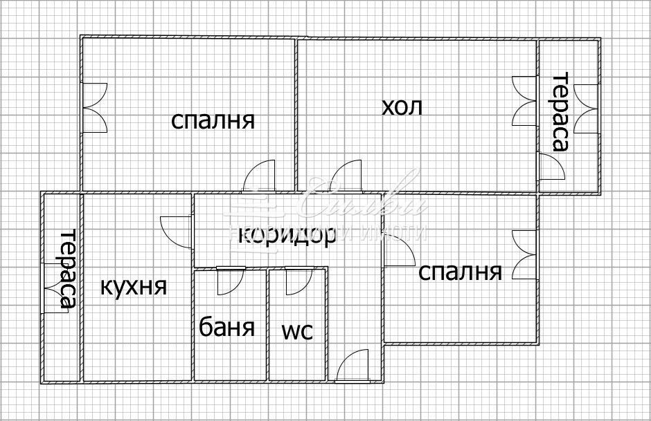 Продава се Тристаен апартамент в Шумен, Добруджански - 78 кв.м за 1210 €/кв.м - Снимка #12