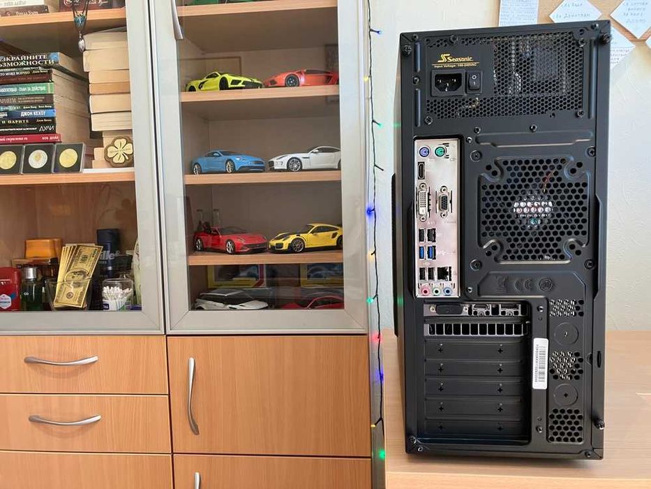 Настолен Компютър за Работа и Гейминг + (Лицензиран Софтуер и Бонуси)