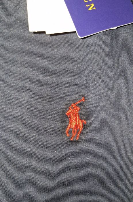 Мъжка тениска Polo Ralph Lauren - тъмносиня