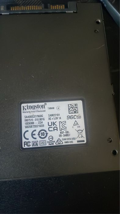 Kingston SSD SA400S37/960G 960Gb
