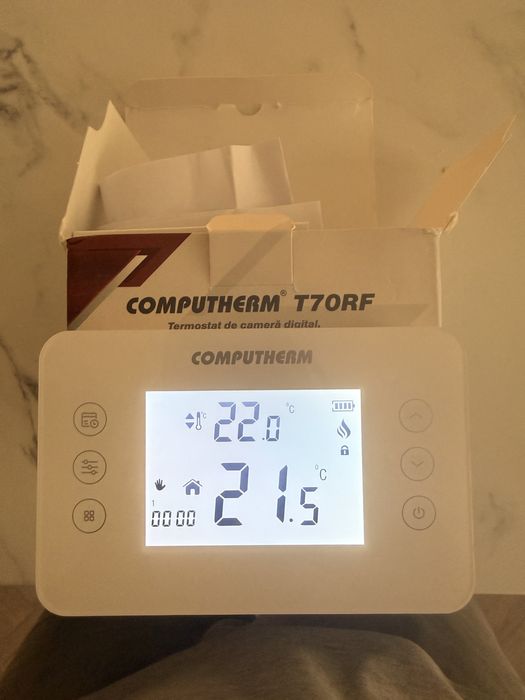 Termostat de ambient fara fir programabil COMPUTHERM T70RF