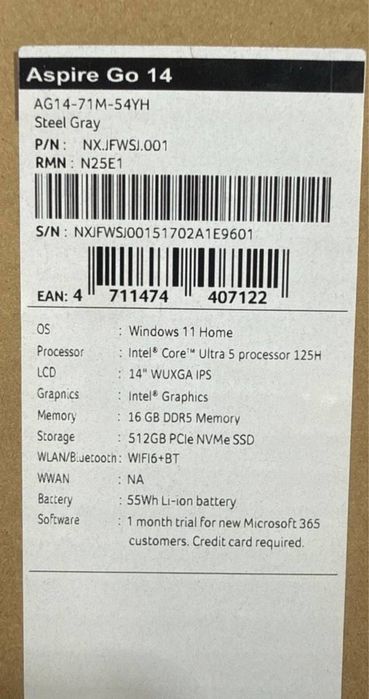 Acer Aspire Go 14
