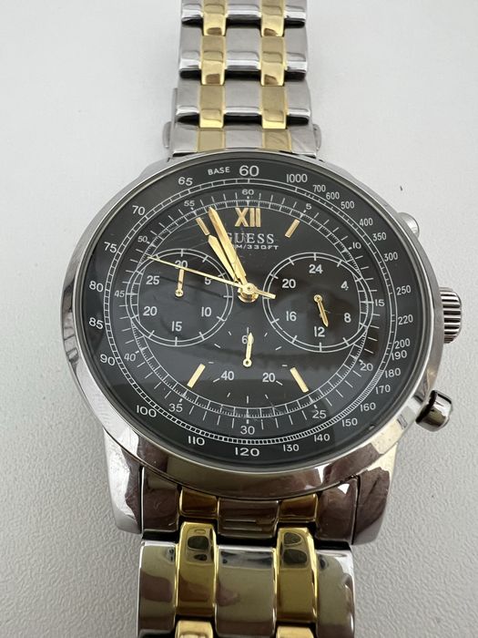Ceas Guess argintiu-auriu