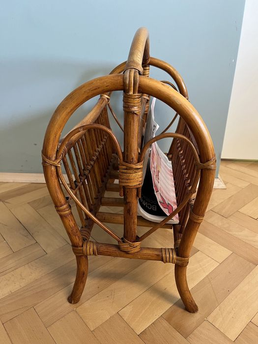 Бамбукова поставка за списания / 70-те