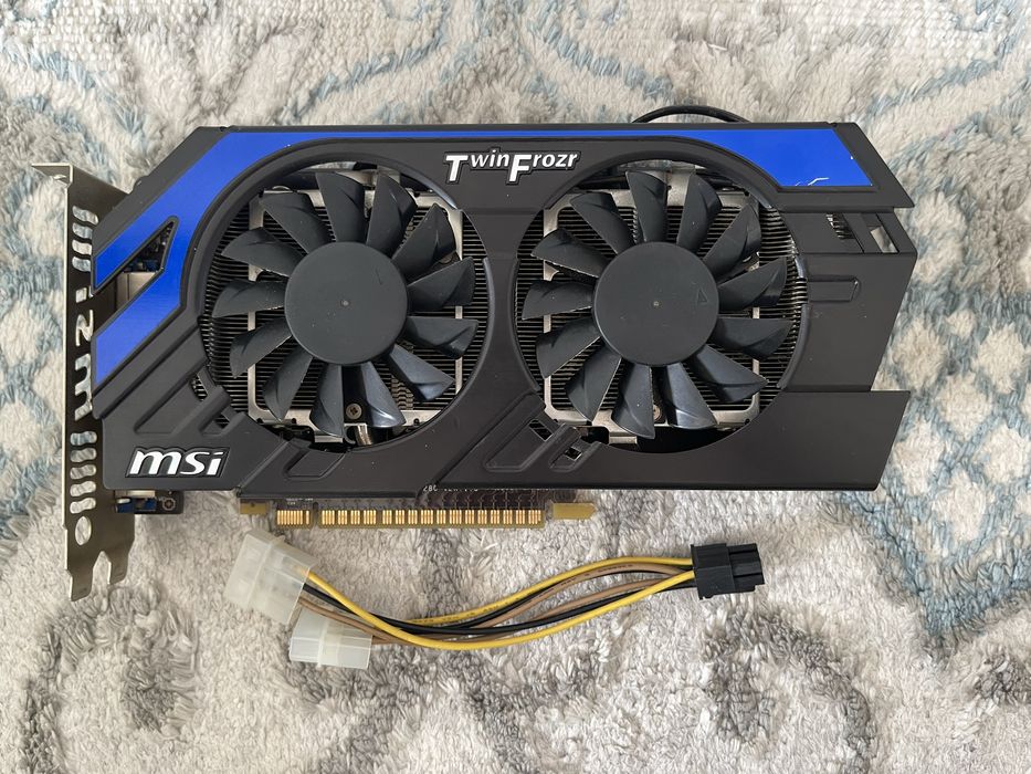 Продам видеокарту MSI Nvidia GTX650 1Gb GDDR5