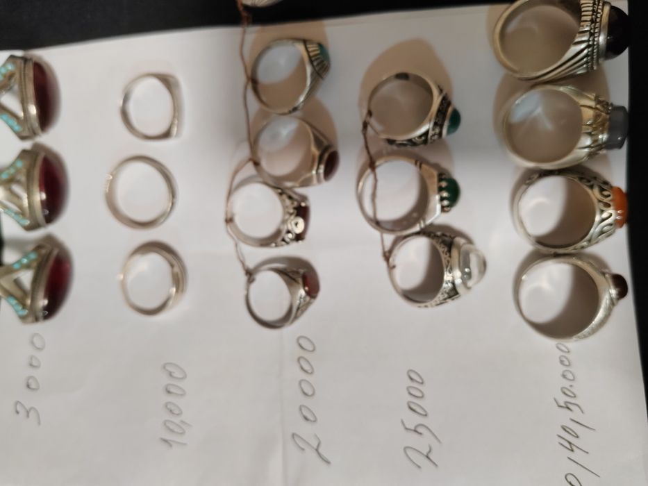 Серебряный кольца