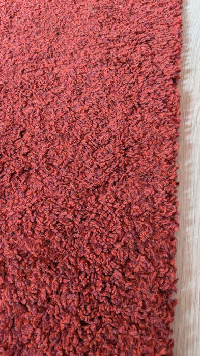 Covor bordo cu fir lung 235x160