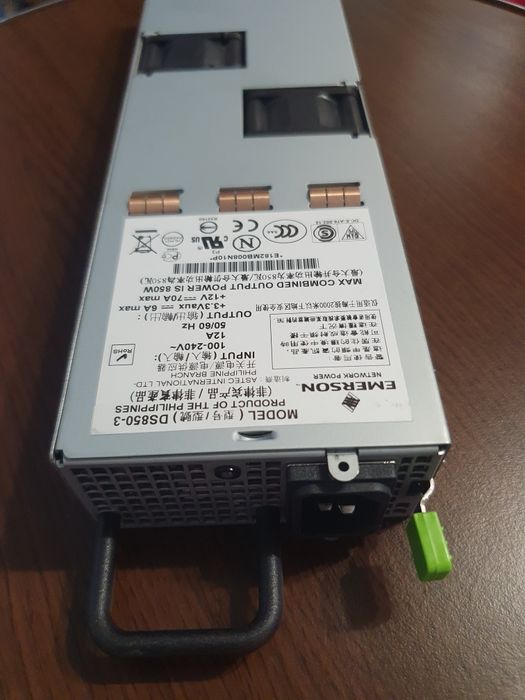 Sursă de alimentare în comutație Emerson, Astec  850W DS850-3
