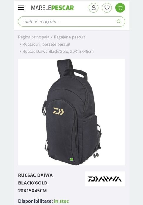 Rucsac Daiwa pentru pescuit