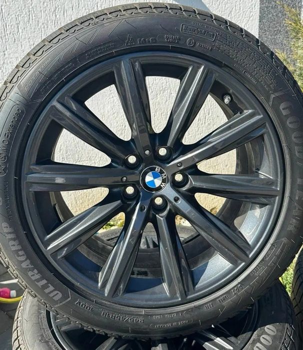 Jante BMW seria 5 roti bmw cauciucuri 245 45 R18 Goodyear noi an 2023