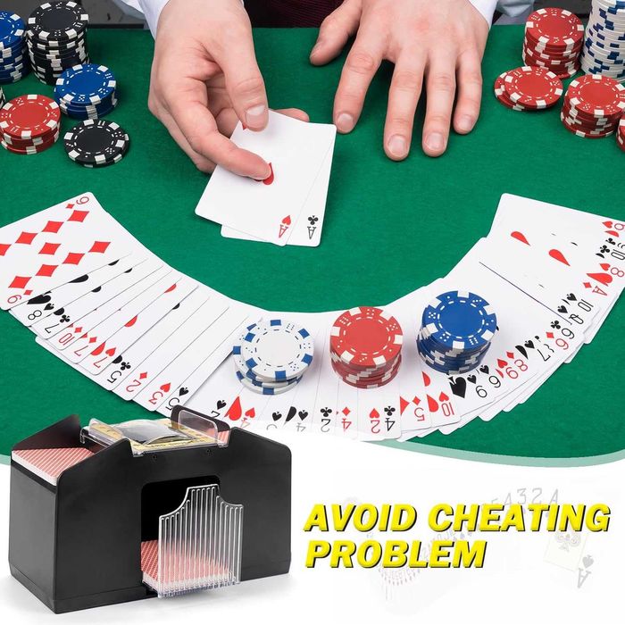 Автоматична машина за разбъркване на карти електрическа