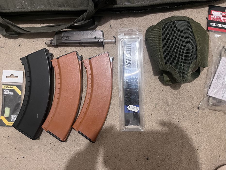 Set Complet AIRSOFT  AK Tactical - gata de joc