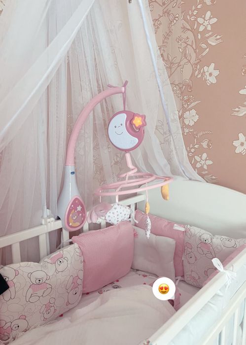 Манеж -кровать поперечный маятниковый механизм Лав Спилинг