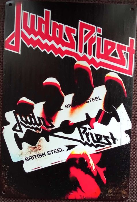 Метални табели и плакати нa класически метъл групи