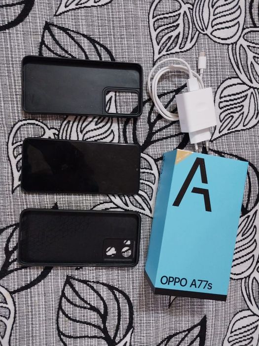 Oppo a 77 s и смарт часы huawei