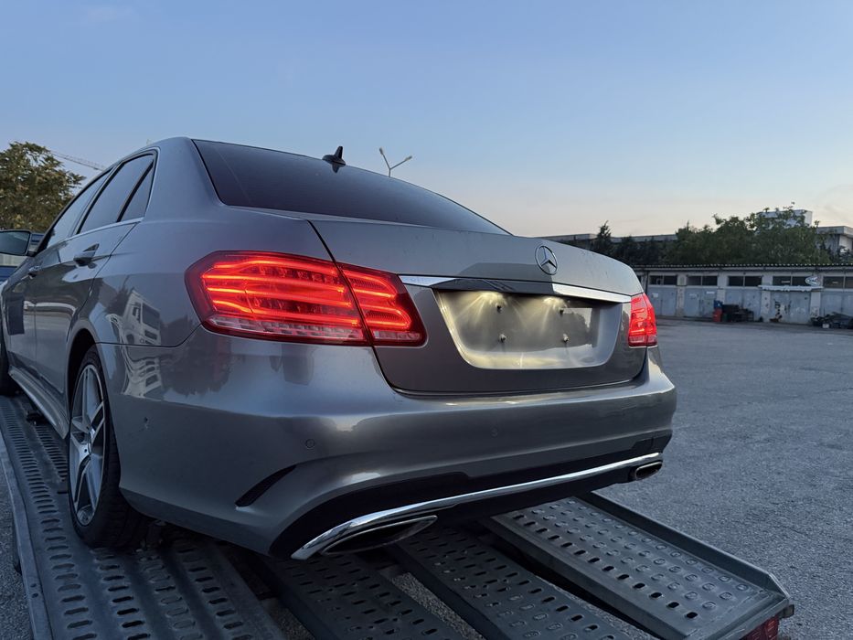 w212 Задна АМГ броня Седан Мерцедес Е350cdi 2013г.