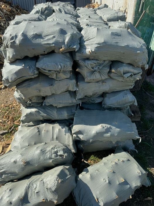 Дрова сухой  с мешками