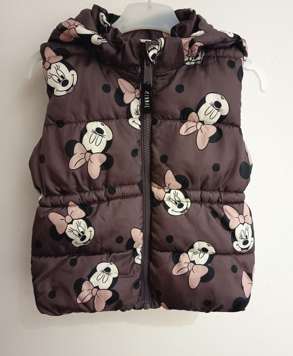 Vesta Minnie Mouse cu glugă detașabilă H&M 12-18 luni