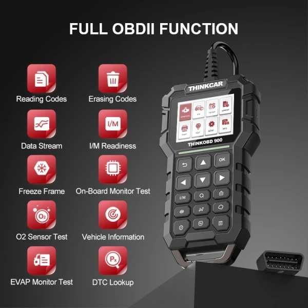 THINKOBD 900 - Tester Avansat Diagnoză Auto Full OBD2 - NOU / SIGILAT