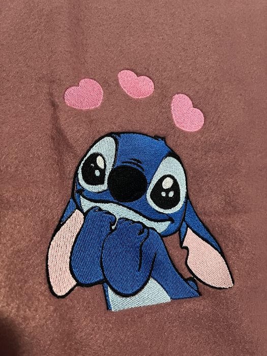 Одеяло Стич бродерия