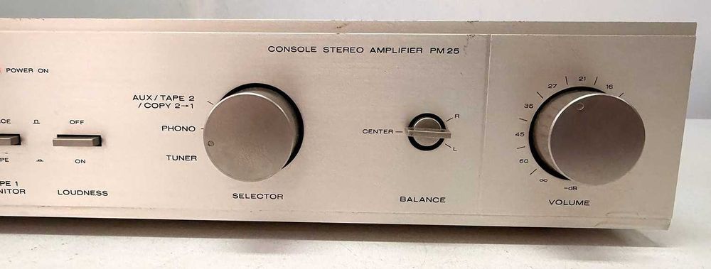 Marantz PM 25 Console Stereo Amplifier – Vintage Gold – Made in Japan – Champagne