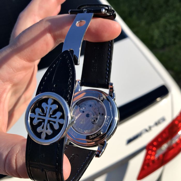 patek philippe perpetual calendar black dial