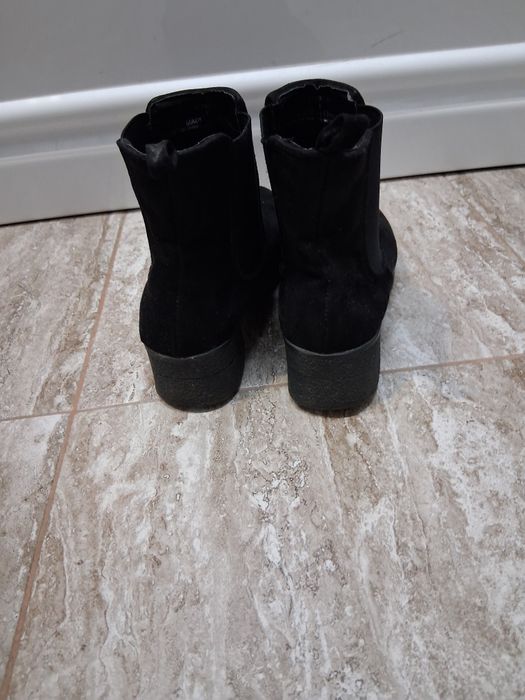 Botine dama piele intoarsa
