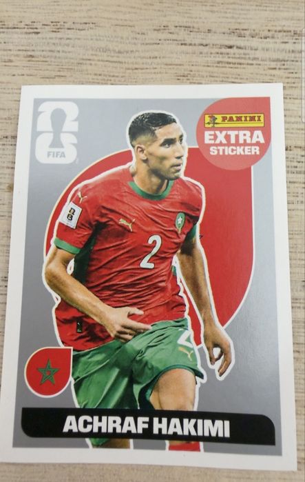 Hakimi Extra sticker Silver