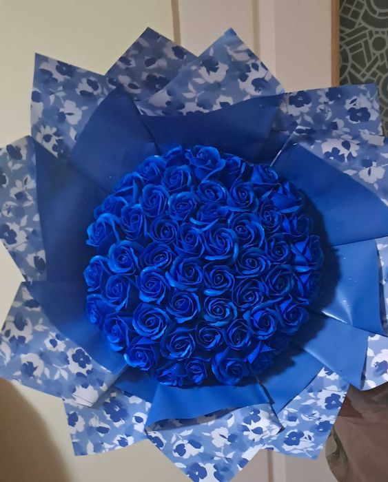 Buchet trandafiri de săpun