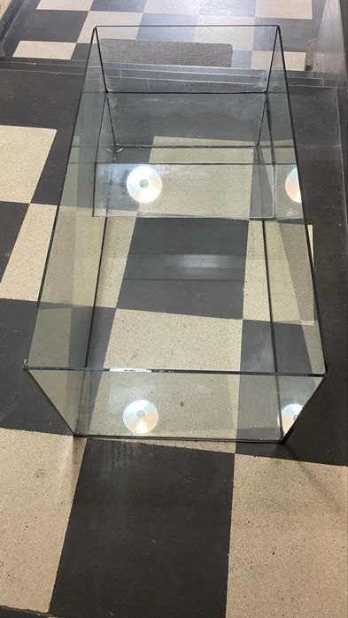 Acvariu sticlă 100L – stare foarte bună, ideal pești / decor