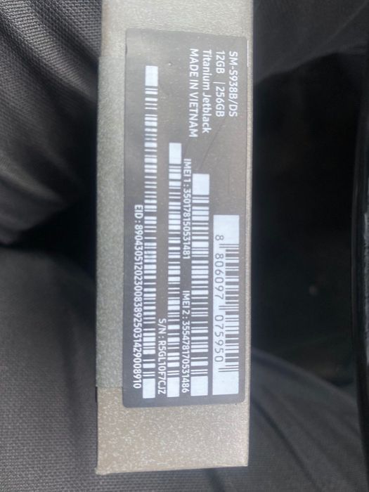 Samsung S25Ultra 256BG