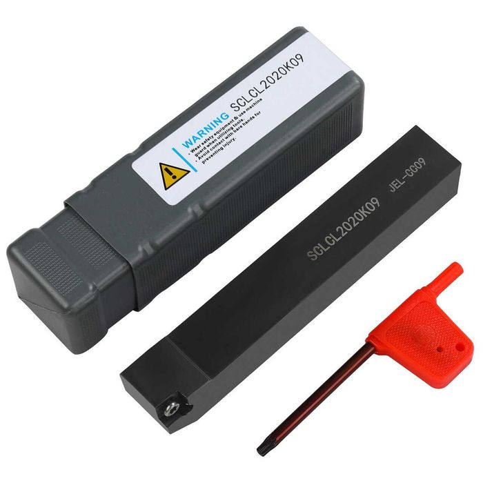 Set cutite pentru strung, cu placute din carbura, 20 x 20 mm, 28