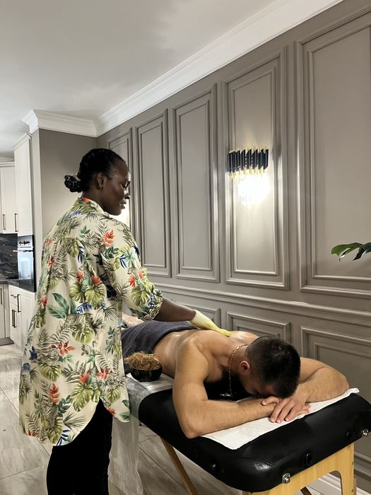 Masaj de relaxare cu scrub