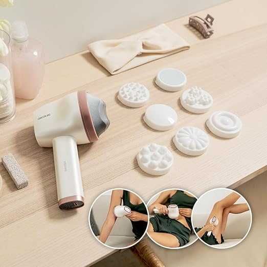 Антицелулитен масажор за тяло Cecotec SkinCare Push Up, 8 глави