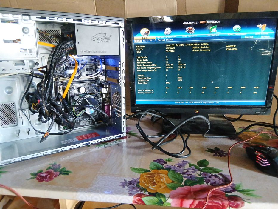 Kit placa baza Gigabyte GA-B85M-D3V + i3 + cooler