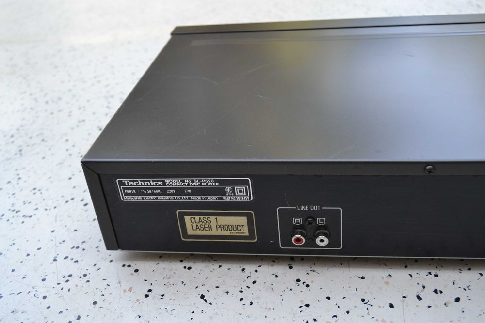 Cd player Technics SL P 520