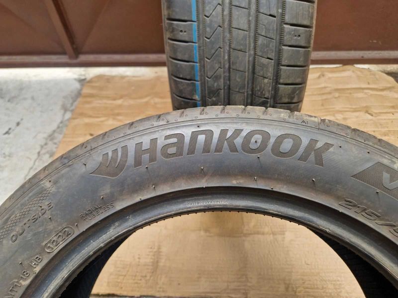 2 Hankook R17 215/55
летни гуми 
DOT1222