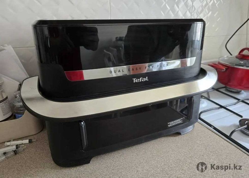 Аэрогриль Tefal Dual Easy Fry Flex