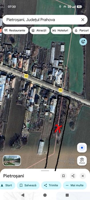 Teren intavilan+extravilan Pietrosani, Prahova