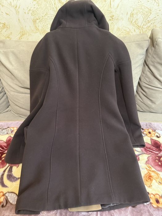 Пальто осеннее коричневое